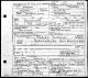Death certificate for James Thomas Barron (1870-1962)