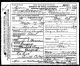 Death certificate for Howell 'Howard' Frazier Barron (1855-1925)