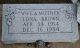 Headstone for Edna Lucille <i>Fink</i> Brown (1914-1984)